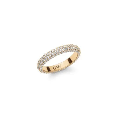Bague pavée dorée de Wholesale Watches